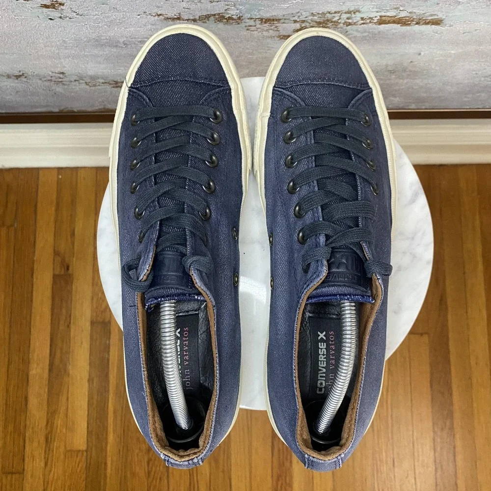 Converse Chuck Taylor II John Varvatos Shoes Mens Size 10 Blue Sneakers 156718C - Picture 7 of 12